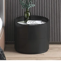 bedside table home furniture modern black beside table chest of drawers storage nightstand bedroom furniture
