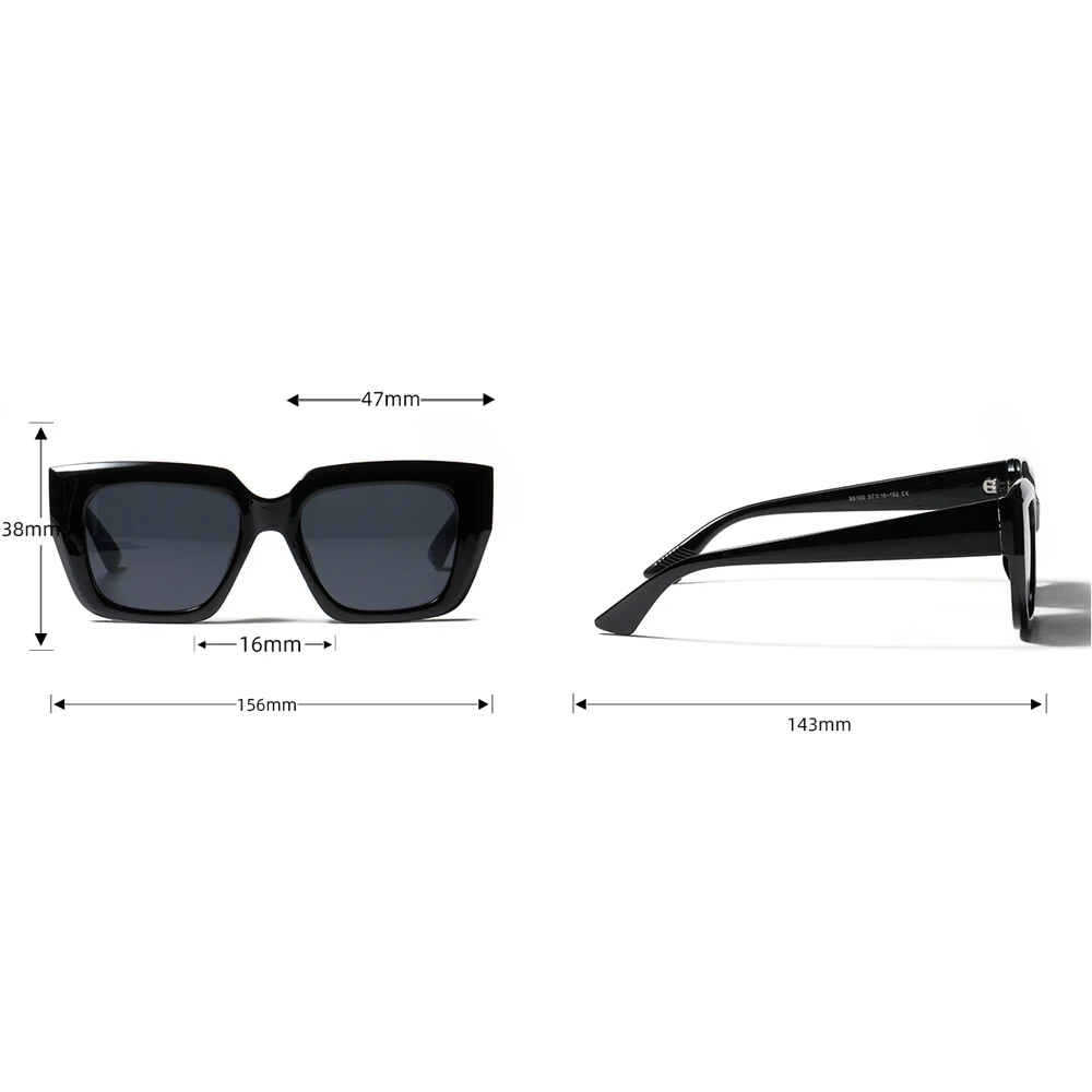 

Kachawoo vintage sunglasses female brown leopard white square eyeglasses fashion ladies birthday presents women 2021 hot selling