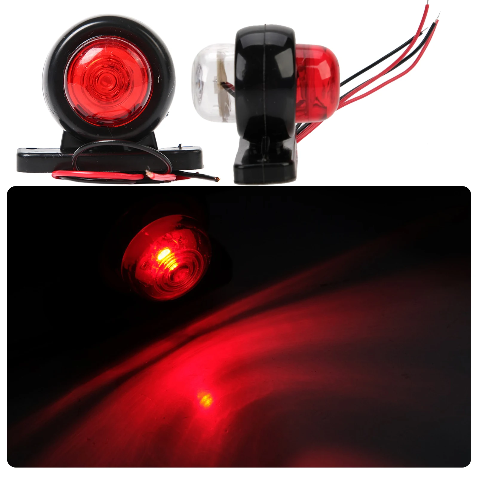 Светодиодсветильник габаритные огни для грузовика прицепа 2x12 В 24 - купить по