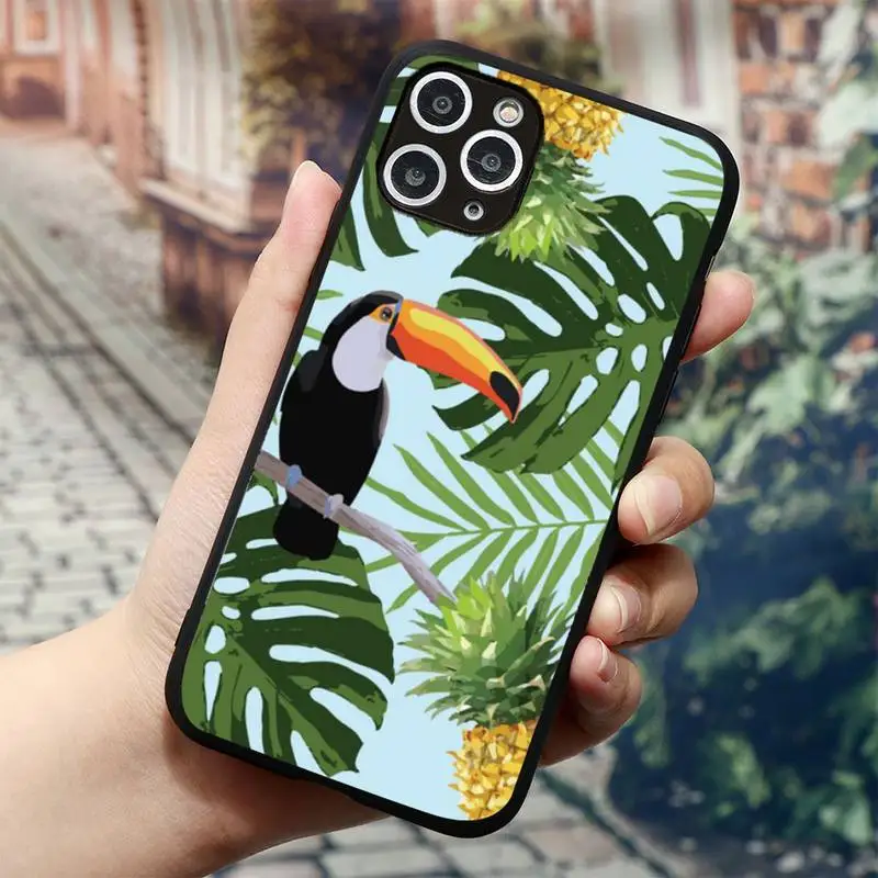 

Retro Leaves Flowers Phone Case for iPhone 11 12 mini pro XS MAX 8 7 6 6S Plus X 5S SE 2020 XR