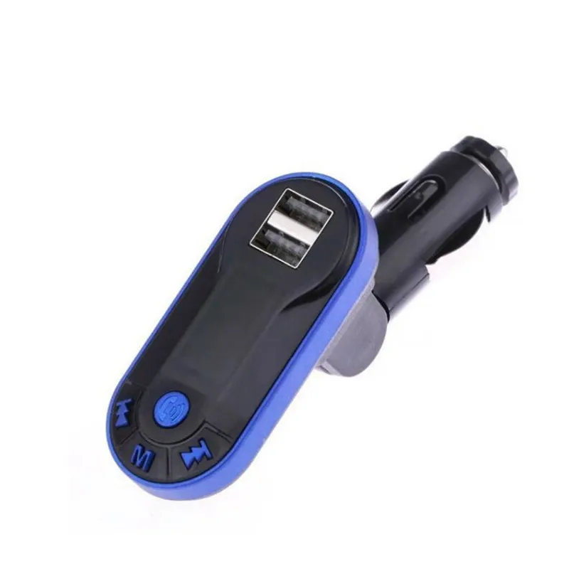 

Bluetooth Wireless Convenient Fashion Portable FM Transmitter MP3 Player Handsfree Car Kit USB TF SD Remote Car styling #267373