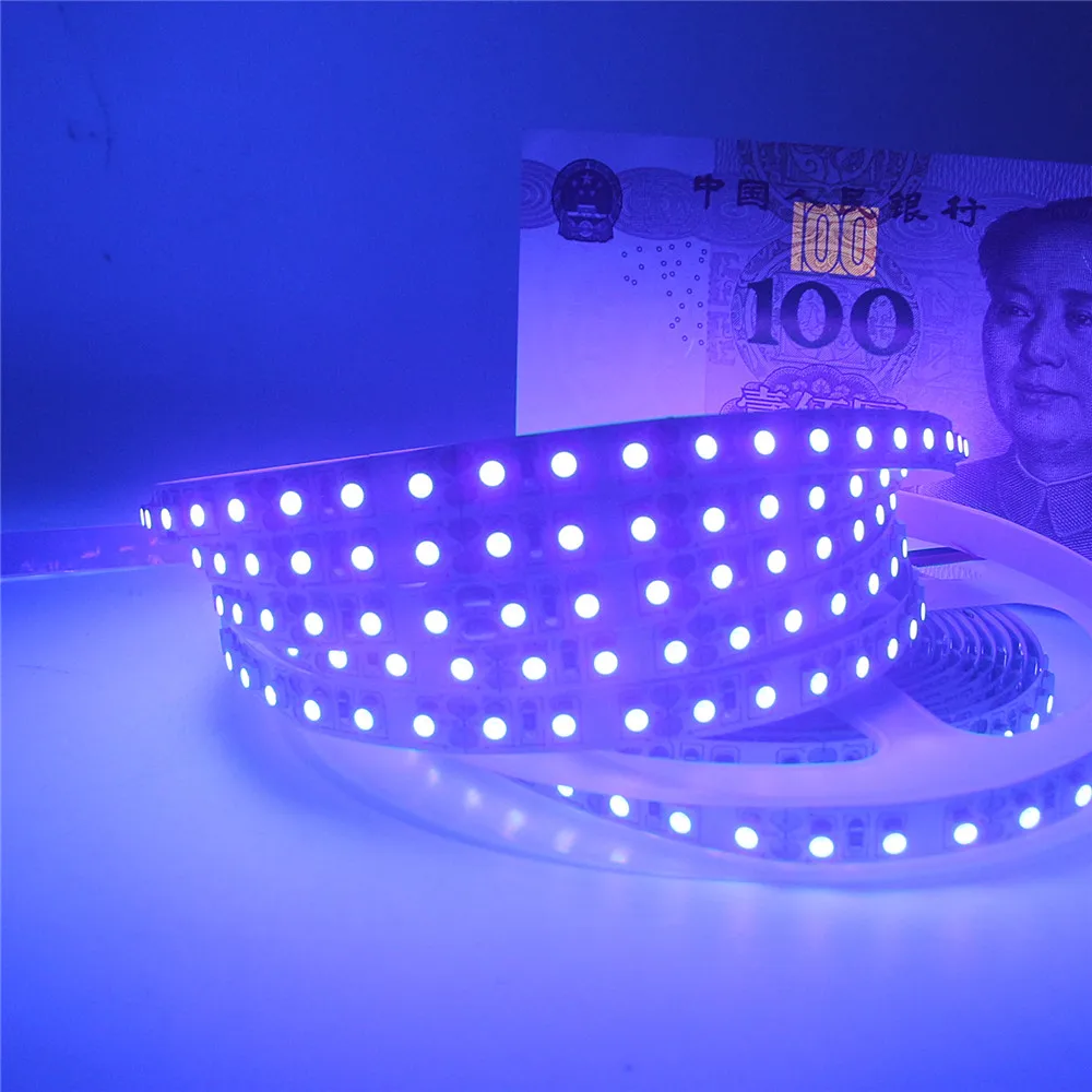 1 м 5 3528 SMD чип УФ светодиодная лента светильник водить 60leds 120 светодиодов