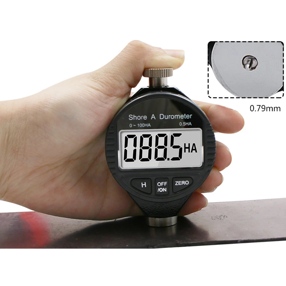 Цифровой Измеритель Твердости дюрометр 3 режима для различных точек касания ЖК