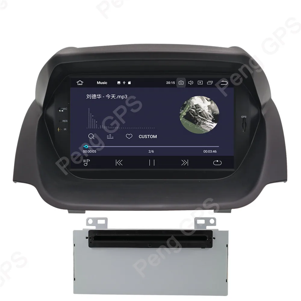 

2 Din Stereo Android 9.0 Syetem for Ford Fiesta 2013-2016 GPS Navigation CD DVD Player 1024*600 Bluetooth 8" IPS Screen Headunit
