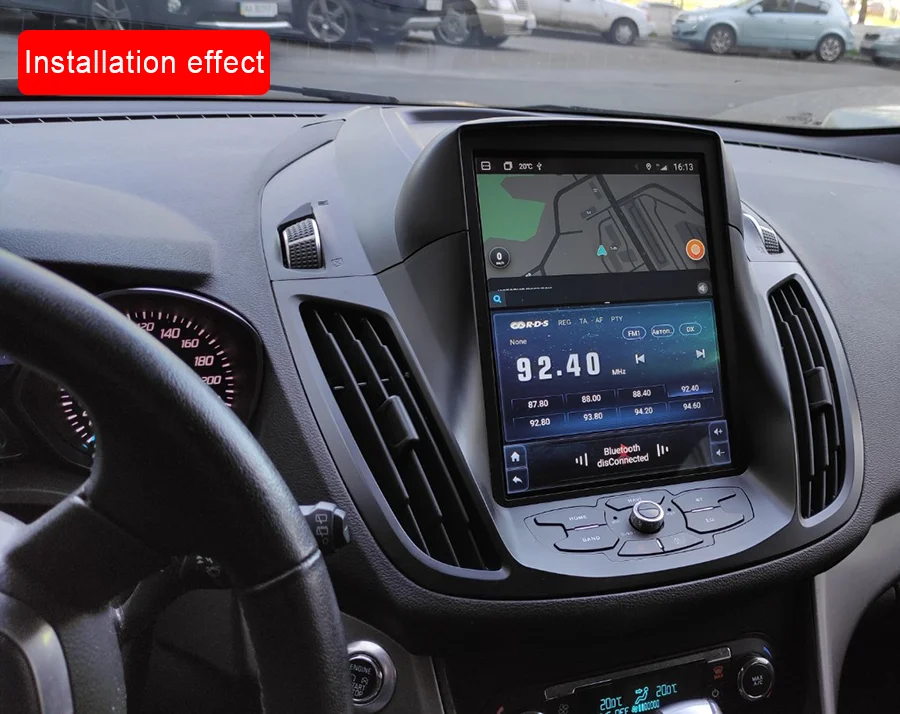 WITSON Android 11 вертикальный экран Автомобильный мультимедийный tesla GPS-навигатор радио