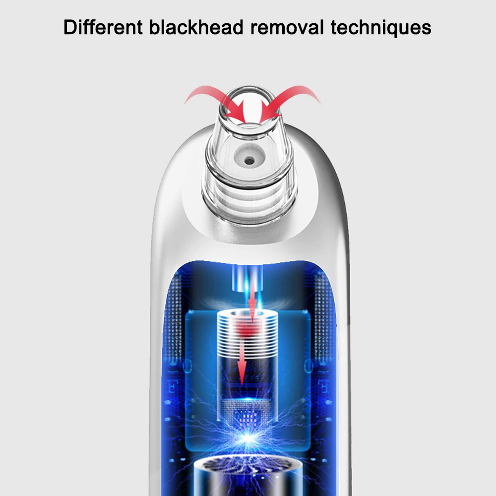 

Electric Blackhead Remover Nose Face Blackhead Acne Vacuum Cleaner Pore Skin Care Tools Deep Cleansing Suction Machine Face Clea