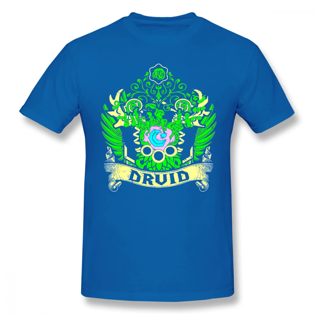 

Men Clothing World of Warcraft Role-playing Game T-Shirt DRUID - ELITE EDITION Fashion Short Sleeve