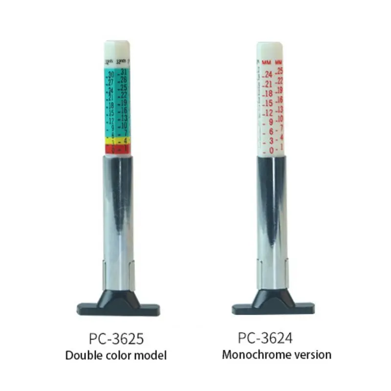 0-25 мм авто шины шаблон линейка для замера глубины измеритель шин лекало