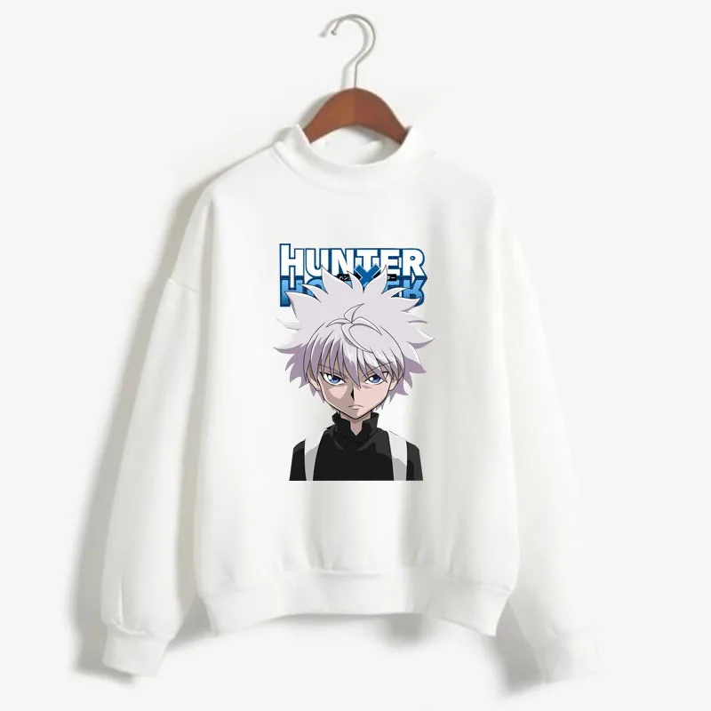 2021 Fashion Anime Hunter X Hunter Print Sweatshirt Long Sleeve Round Neck Sweater for Women Men