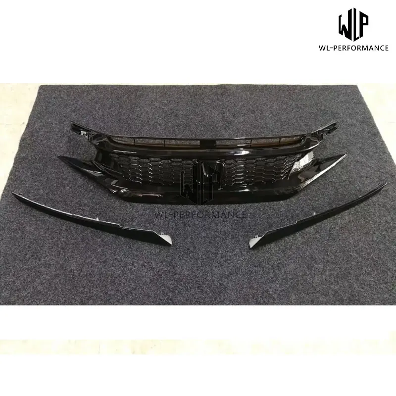 Высококачественный ABS Комплект кузова переднего бампера решетки радиатора для