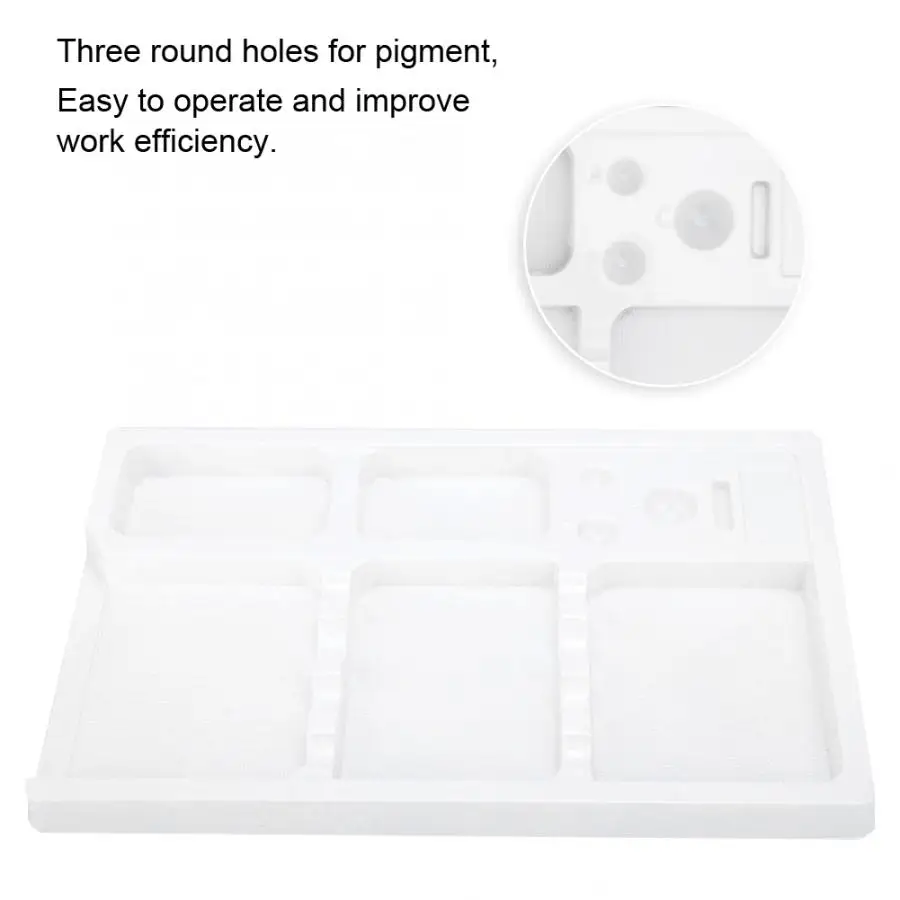 10 шт. аксессуары для перманентного макияжа одноразовый моющийся лоток