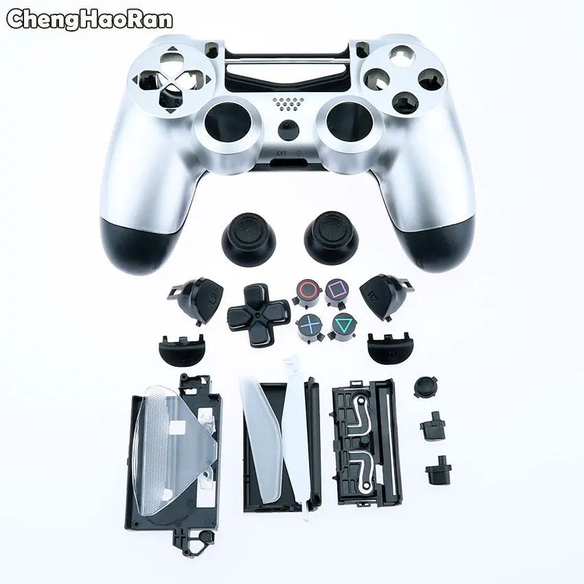10 ChengHaoRan Полный Корпус с кнопками мод комплект для Sony PS4 Pro Slim 4,0 V2 JDS-040 JDM 040 контроллер корпус Оболочка Чехол - Цвет: 10