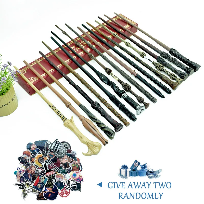 16 видов металлического сердечника волшебная палочка s Potter Косплей Волдеморт Луна