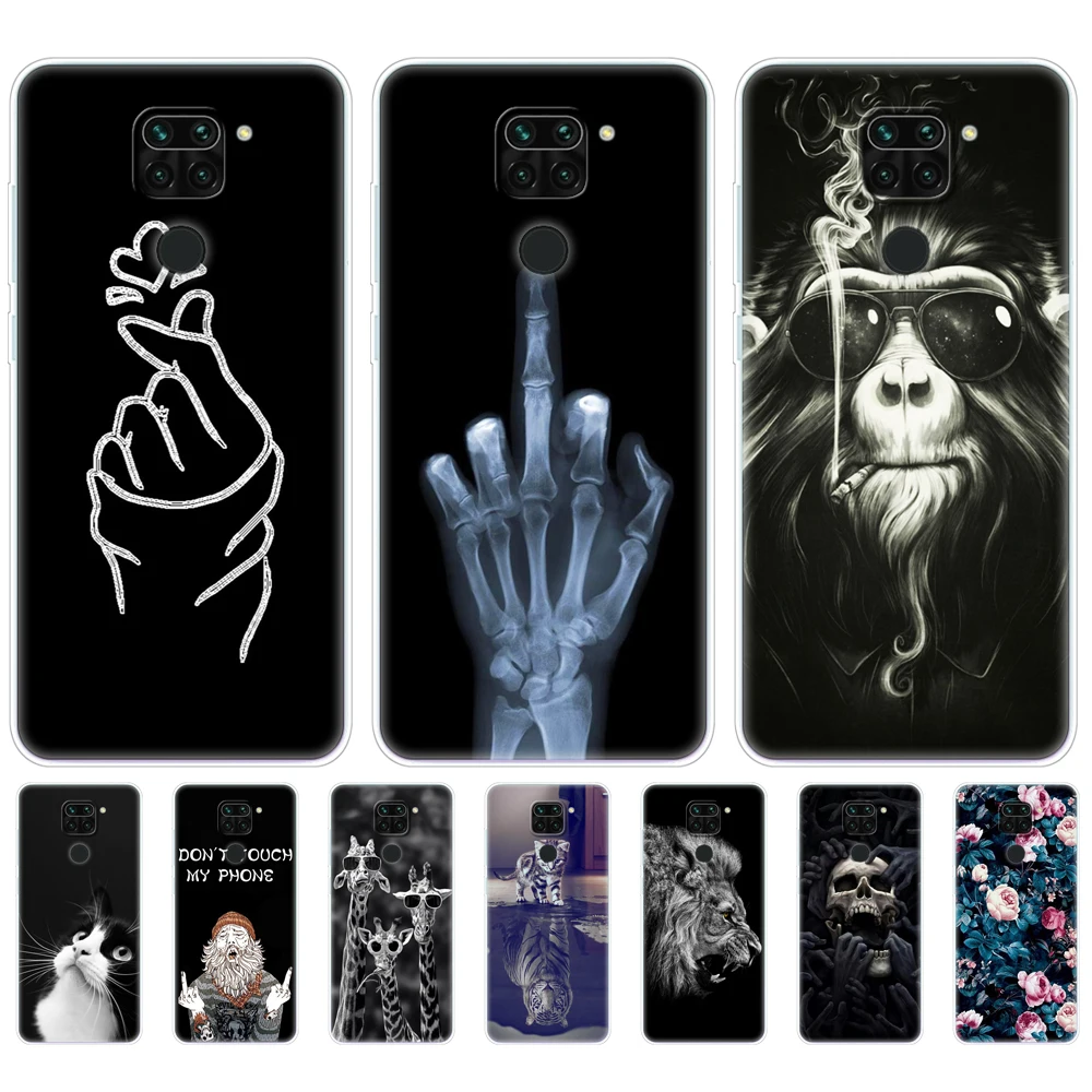 for xiaomi redmi note 9 case soft tpu phone back on redmi note 9 pro silicon cover redmi note9 pro note9pro bumper shell funda free global shipping