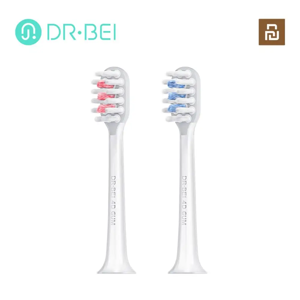 

Original Youpin DR.BEI 2PCS Replacement Brush Head for S7 Electric Toothbrush Installation Head Oral Care Teeth Cleaning Xiomi