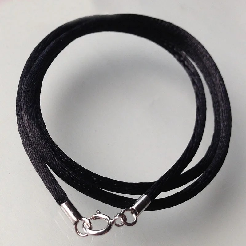 Веревочный шнур 1 мм 5 2 черный красный цвет мягкий крошечный нейлоновый подвеска