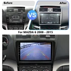 Автомагнитола для MAZDA 6, 2008, 2009, 2012, с Android 11, автомобильный Радио, Gps, головное устройство, мультимедийная поддержка Aux камеры и рулевого управления