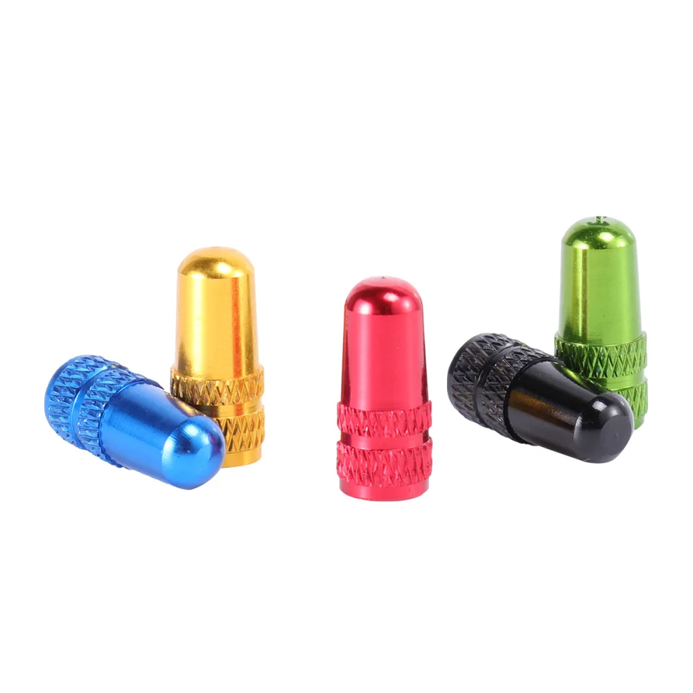 

30pcs Presta Cap Anodized Machined Aluminum Alloy French Style Bike Tire Caps Dust Covers