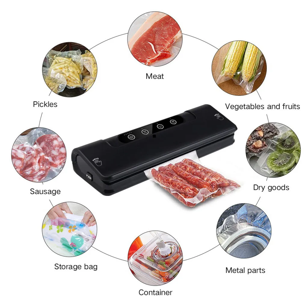 Кухонный вакуумный упаковщик пищевых продуктов автоматическая ручная машина