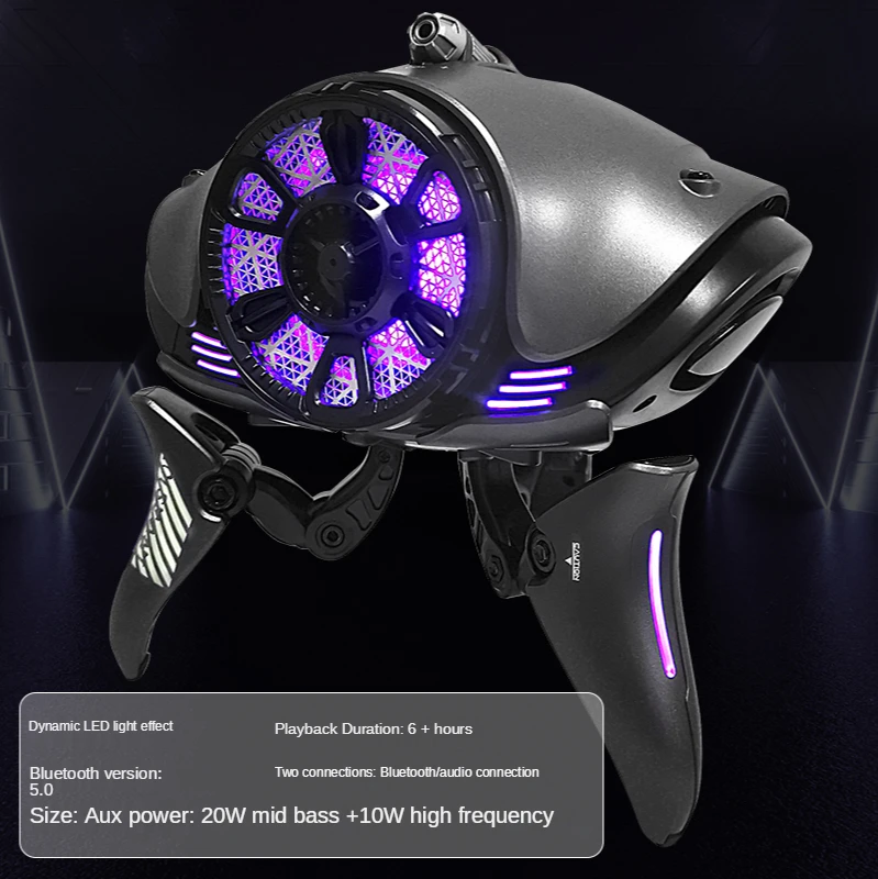 

TT high power and high sound quality robot wireless Bluetooth speaker