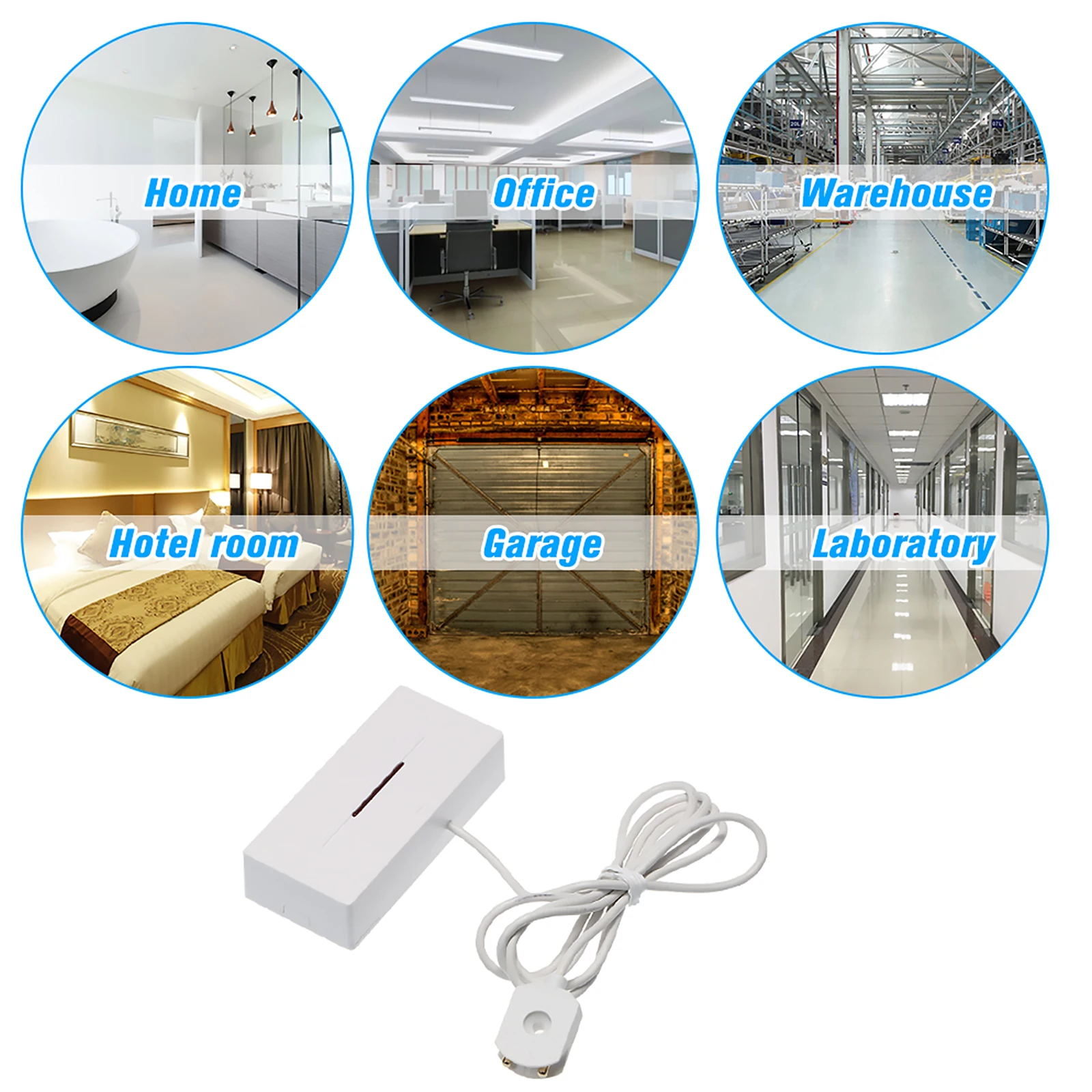 

Water Level Leakage WIFI Water Leak Sensor Detector Alarm Overflow Security System works with SONOFF Bridge Smart Home