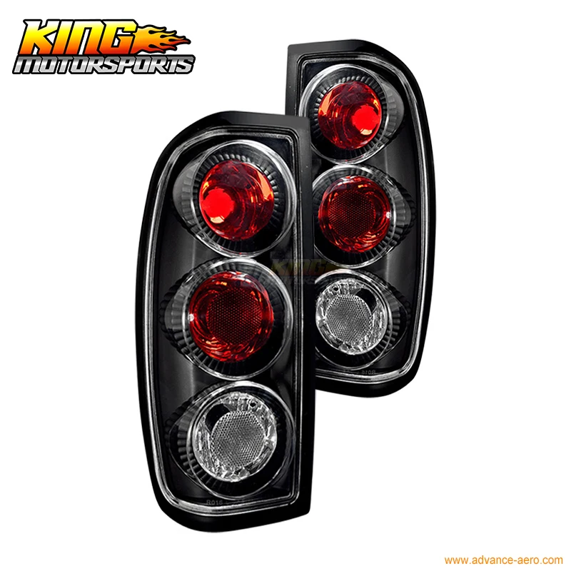 Подходит для 1998 2004 Nissan Frontier Altezza тормозной задний светильник s BLK Clear USA Domestic