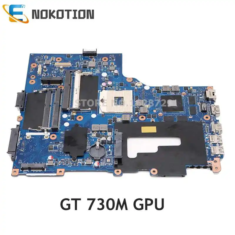 

NOKOTION материнская плата для ноутбука ACER aspire V3-771 V3-771G VA70 VG70 NBM7Q11001 материнская плата GT730M GPU DDR3