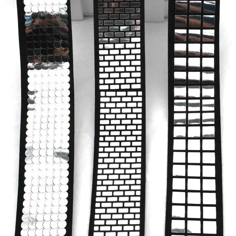 1 м золотистая Серебристая фольга горячего тиснения с принтом черная эластичная