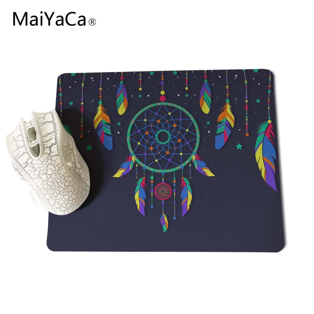 Non-Skid Rubber Large Size Gaming Mouse Pad Dream Catcher Feather Pattern Computer Laptop Anime Mat | Компьютеры и офис