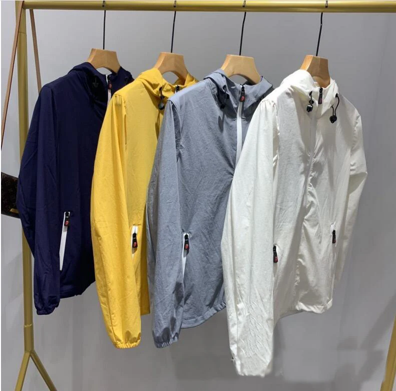 Новая весенне-летняя уличная одежда с защитой от УФ Женская Мужская из дышащей