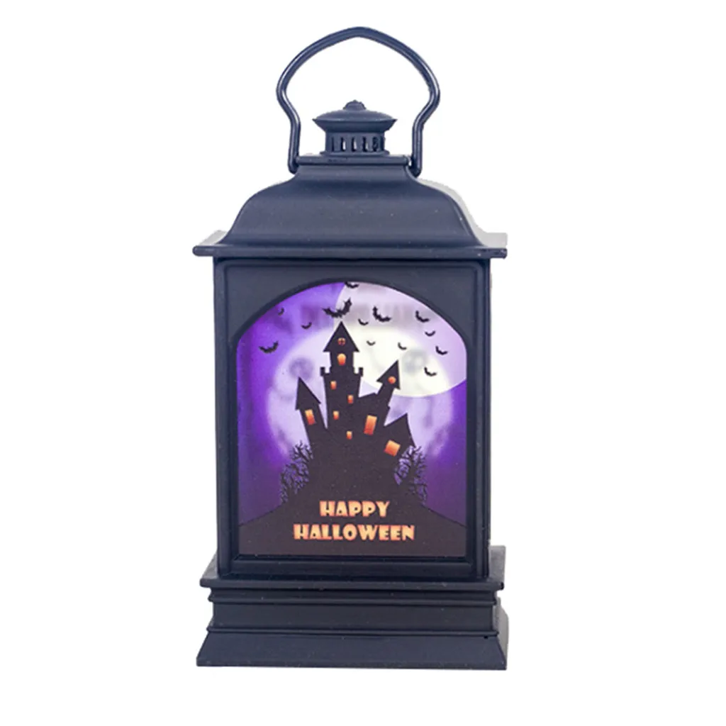 Декоративный реквизит на Хэллоуин светодиодные свечи винтажный замок летучие