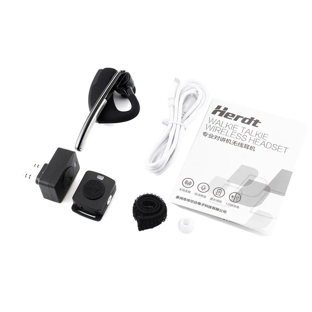 

Portable Walkie Talkie Headset HB-8A Earpiece Comfortable To Wear