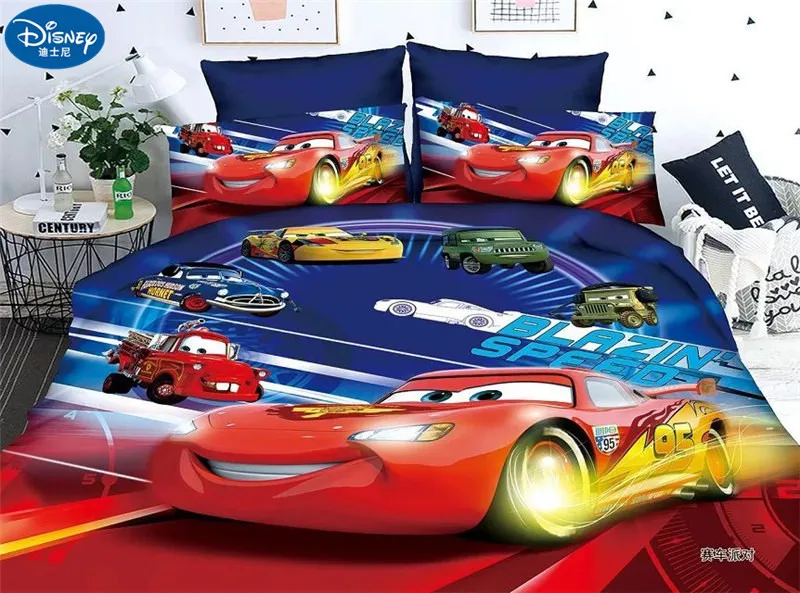 

Home textile Car Bedding Set Cartoon Children boy duvet cover set bed set bedding bag pillowcase sheet sleep gift
