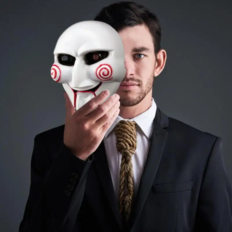 Маска с изображением цепной пилы Маскарадная маска для вечерние НКИ Хэллоуина