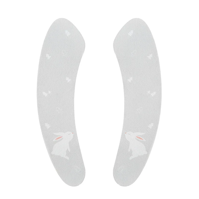 Gray rabbit Зимняя моющаяся подушка для унитаза для ванной комнаты мягкая теплая коврик - Цвет: Gray rabbit