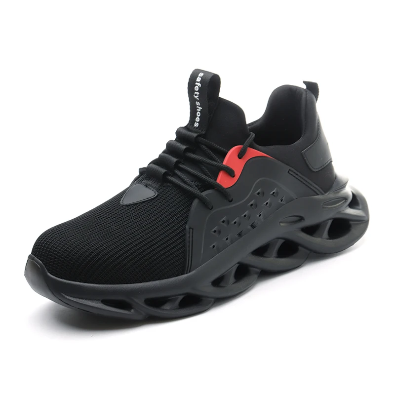 

Новинка 2021, Мужская защитная обувь, рабочие ботинки со стальным носком и защитой от ударов, Рабочая обувь для занятий спортом на открытом воздухе