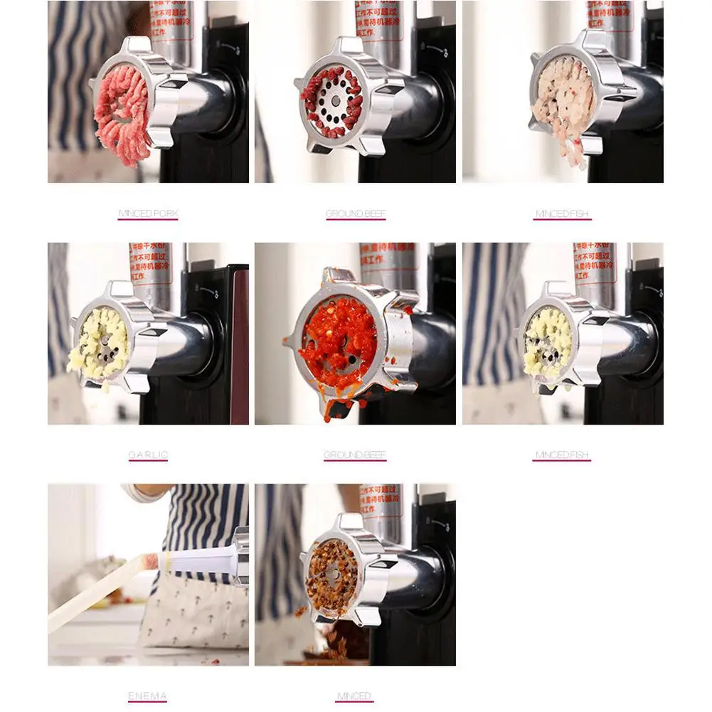 Домашняя электрическая мясорубка Adoolla измельчитель пищи колбасный шприц