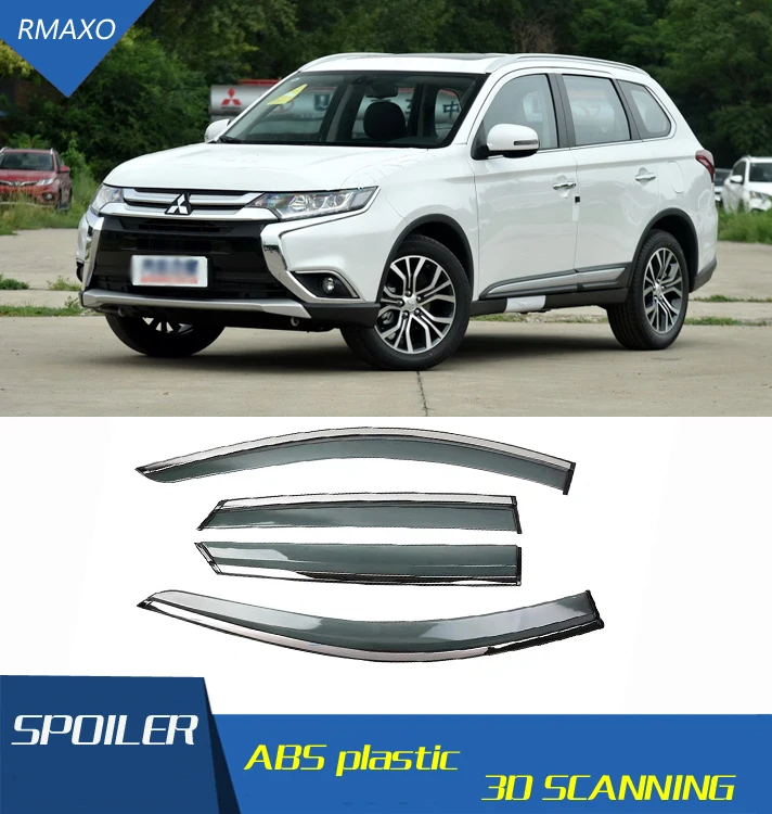 Для Mitsubishi Outlander 2013 2019 оконный козырек вентиляционные оттенки Защита от солнца