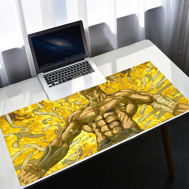 Коврик для мыши Hokuto No Ken Kenshiro игровой коврик клавиатуры Настольный аксессуары