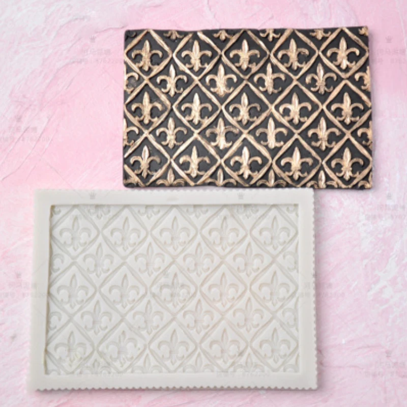 Силиконовая форма в стиле ретро для украшения тортов | Дом и сад