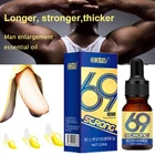 Утолщение пениса, мужское массажное масло для эрекции, улучшение мужского здоровья, рост пениса, увеличитель эфирного масла