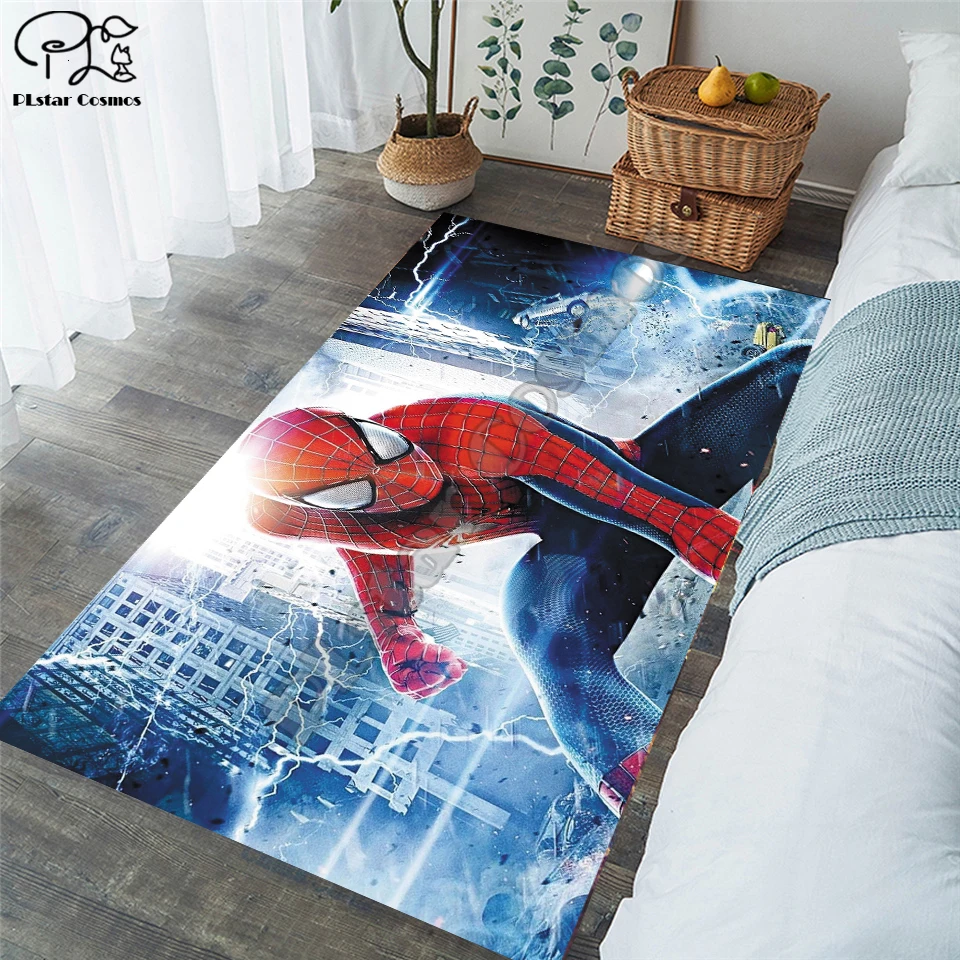 New Superman/Batman/US Captain/The Avenger Carpets Soft Flannel 3D Printed Rugs Mat Anti-slip Large Rug Carpet-11 | Дом и сад