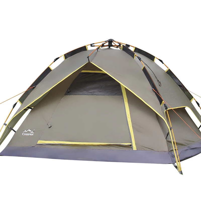 Палатка туристическая Ультралегкая двухслойная из алюминиевого сплава на 1 2 человек для отдыха открытом