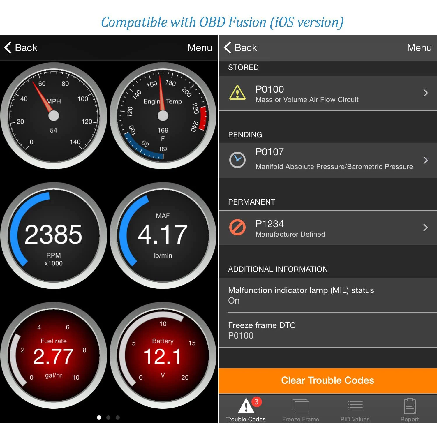 Диагностический мини-сканер Veepeak OBD2 Wi-Fi диагностический инструмент для