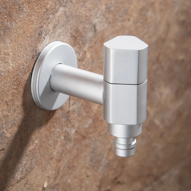 Космический алюминиевый смеситель для ванной комнаты настенный одиночный