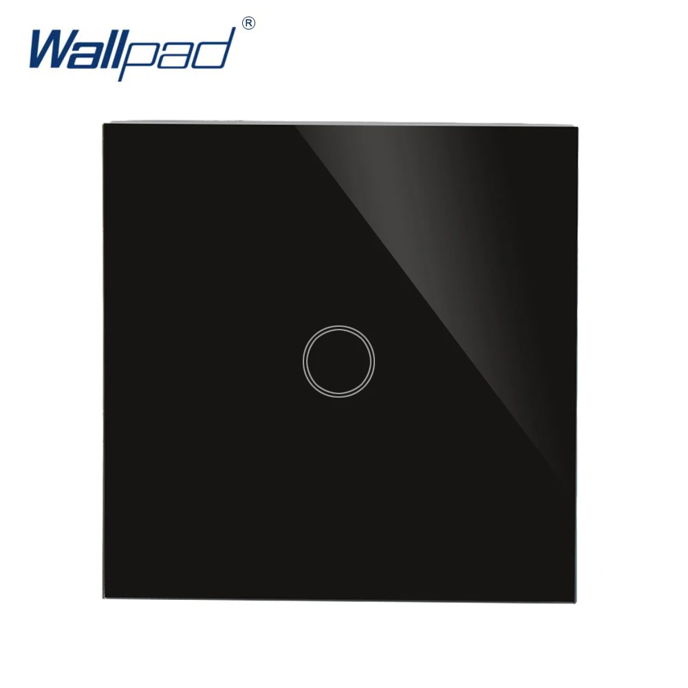 1 Gang 2 Way Новое поступление Wallpad люксовые клавишные с украшением в виде кристаллов