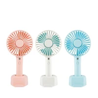 new small fan student usb handheld charging lazy fan portable creative gift mobile phone holder small fan