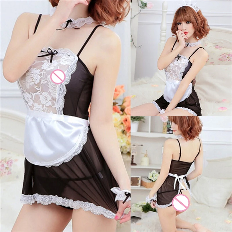 

1 комплект сексуальное нижнее белье, эротическое нижнее белье, прозрачный кружевной костюм на Хэллоуин, ролевые игры, эротическое нижнее бе...