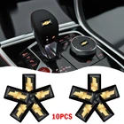 Автомобильные креативные знаки, наклейки для украшения интерьера, наклейки для Chevrolet cruze captiva sail onix corsa aveo spark Niva Trax, 10 шт.