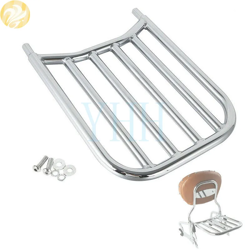 1 * хромированная задняя спинка багажная стойка Sissy Bar для индийского вождя